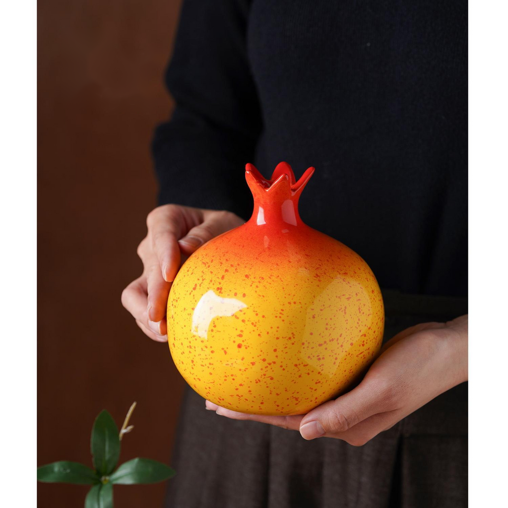 Pomegranate Ceramic Vase