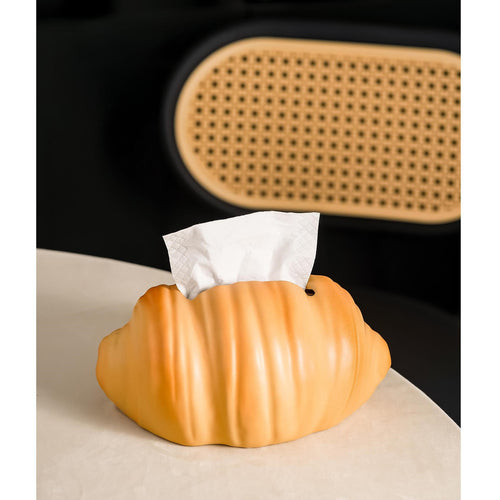 Croissant Ceramic Tissue Box