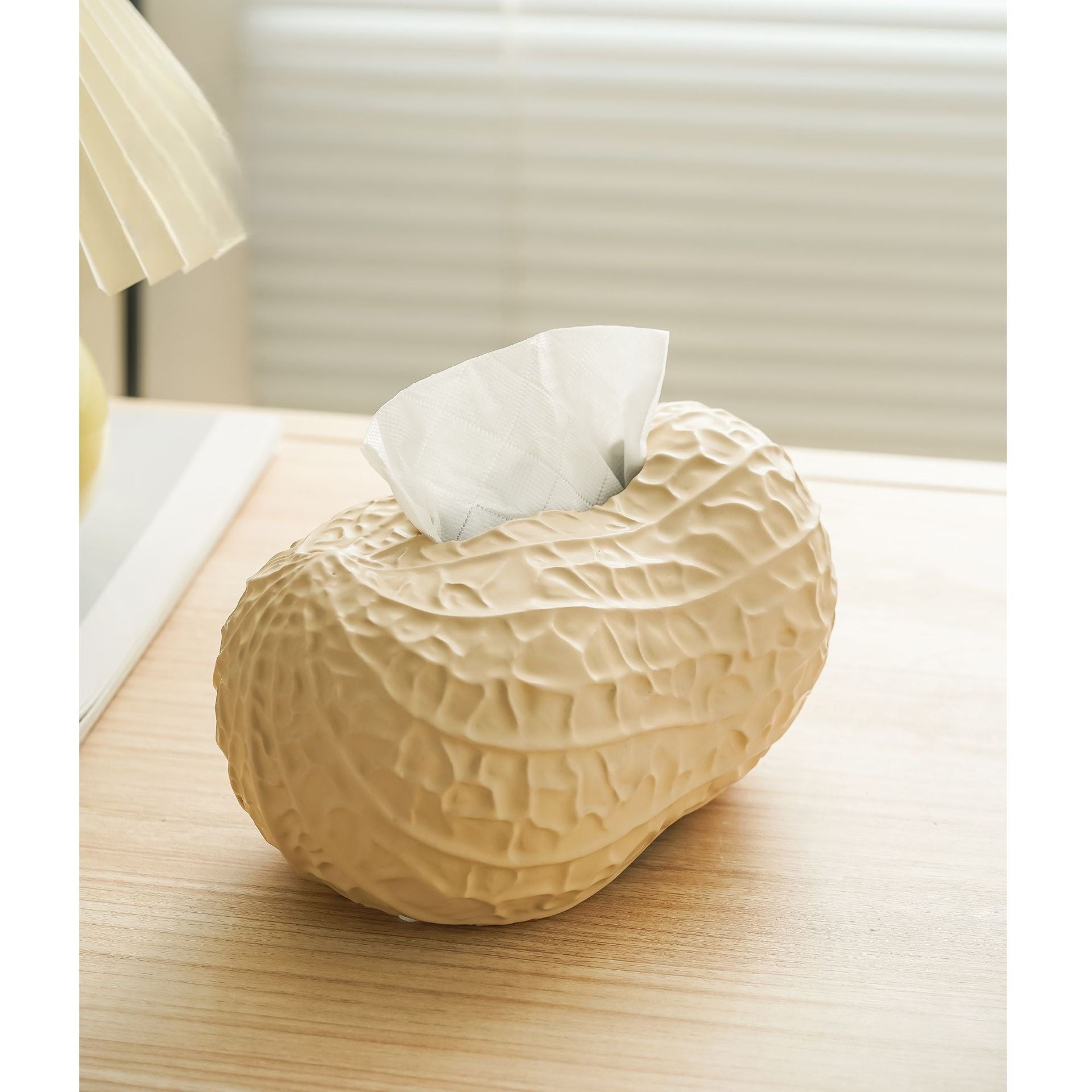 Peanut Ceramic Tissue Box