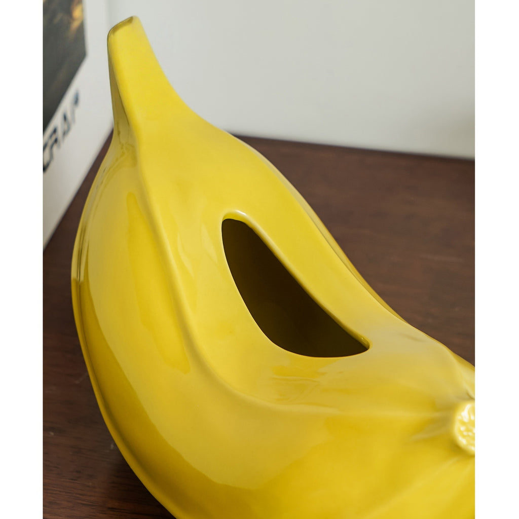 Banana Ceramic Tissue Box